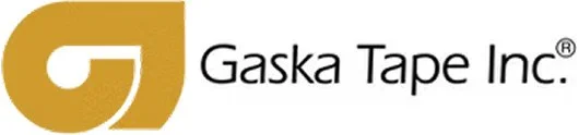 Gaska Tape Inc. logo with a stylized gold 'G' and black text.